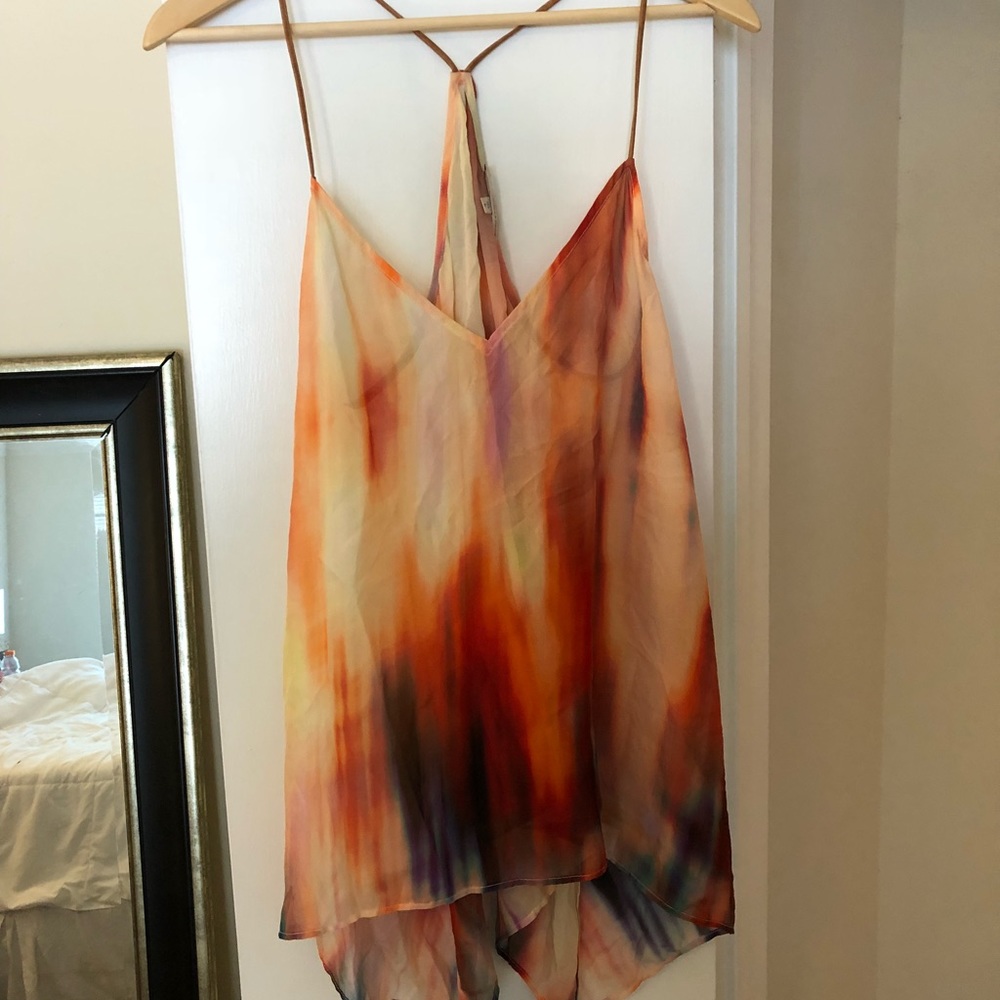 Lavender Brown Tank Top